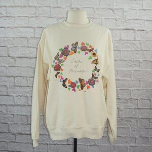 Vintage 90s Butterfly Heart Sweatshirt